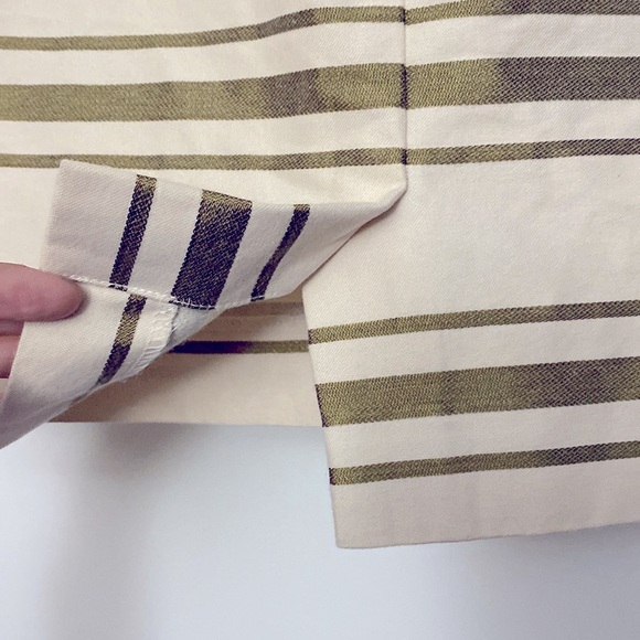 J. Crew Natural Color with Copper Stripes Skirt Size 2 - Picture 4 of 5